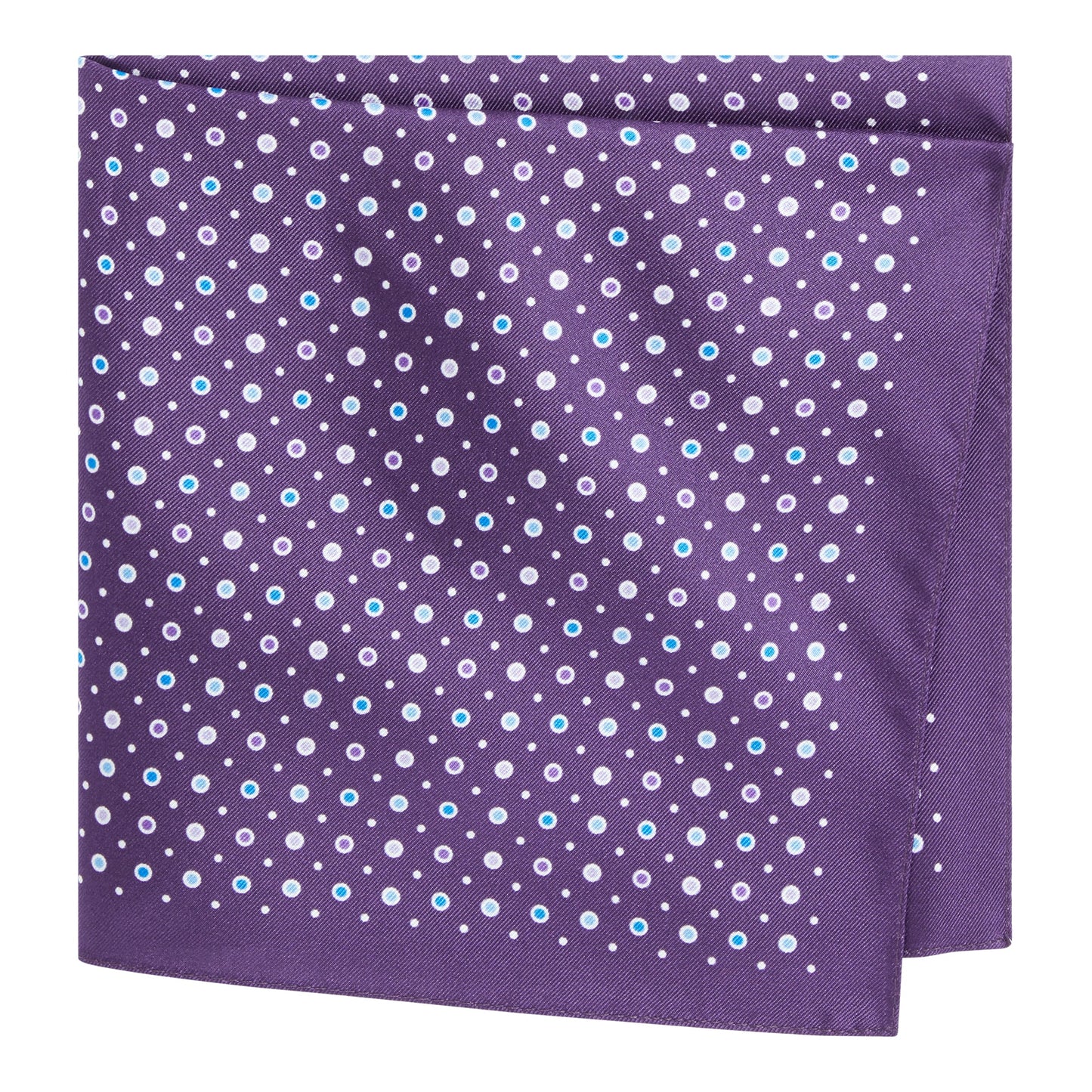 Men Pocket sq. cm 33x33 Neckwear - Dark Purple