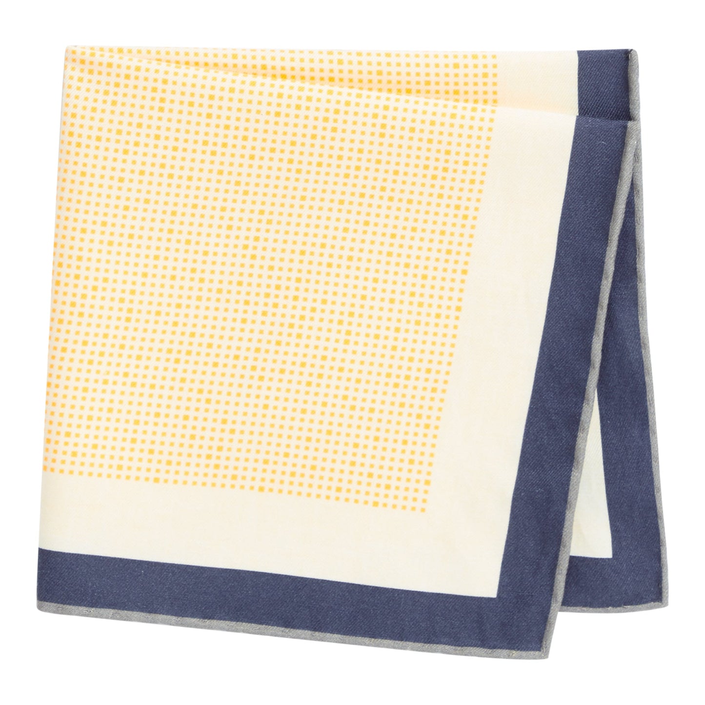 Men T-Pocket sq. cm33x33 Neckwear - Medium Yellow