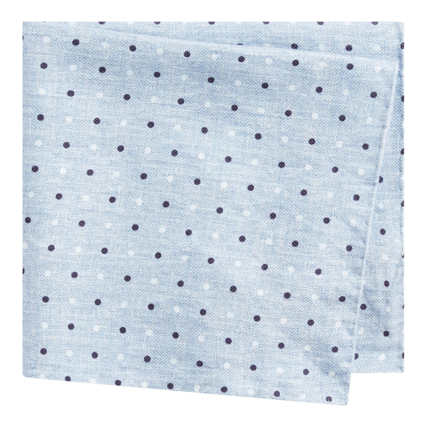 Men P.sq. cm33x33 rolled Neckwear - Navy