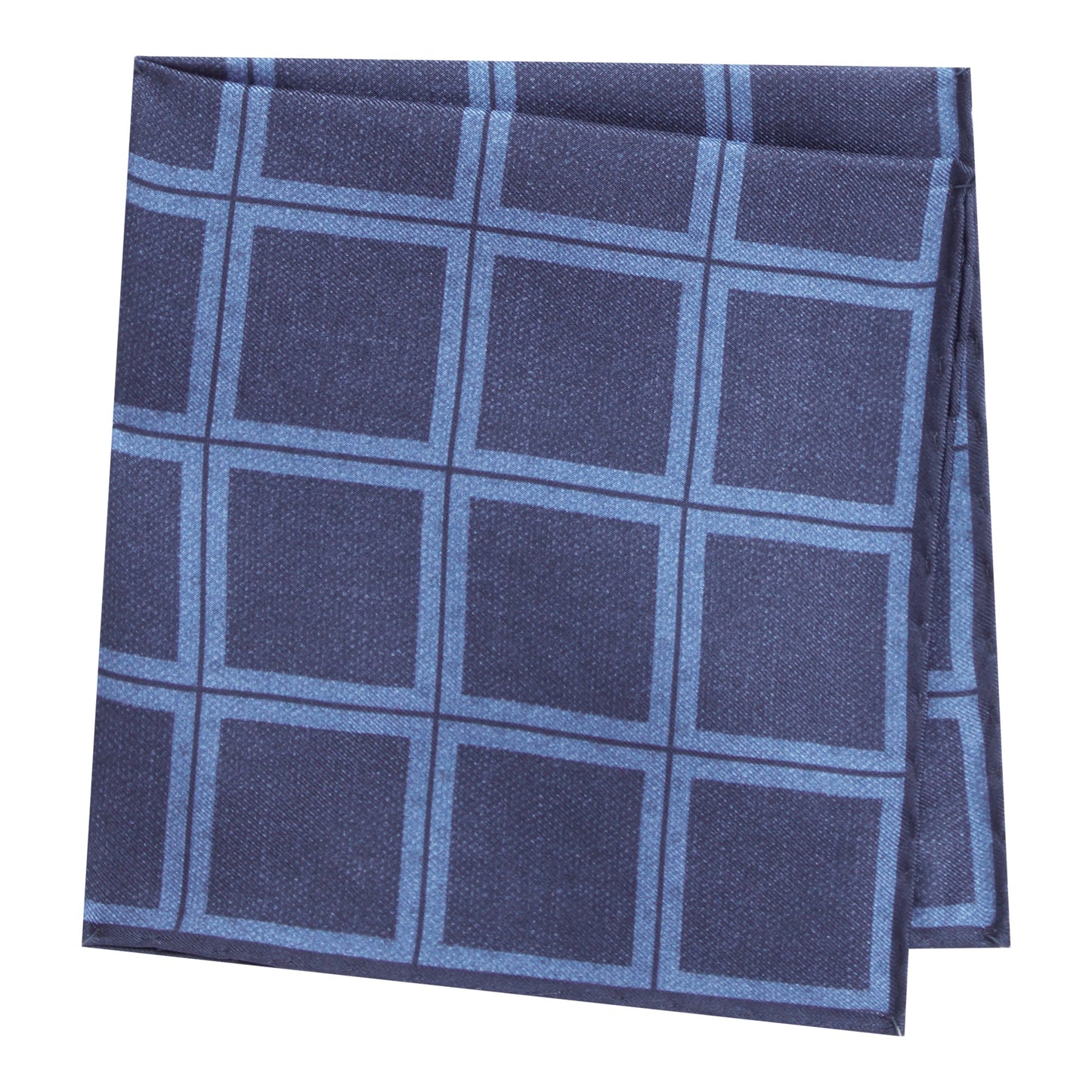 Men T-Pocket sq. cm33x33 410 - Navy