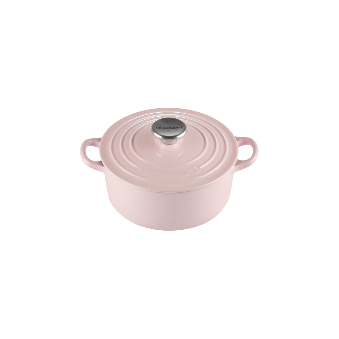 Round Casserole/oven 18cm - Chiffon Pink Ss Knob