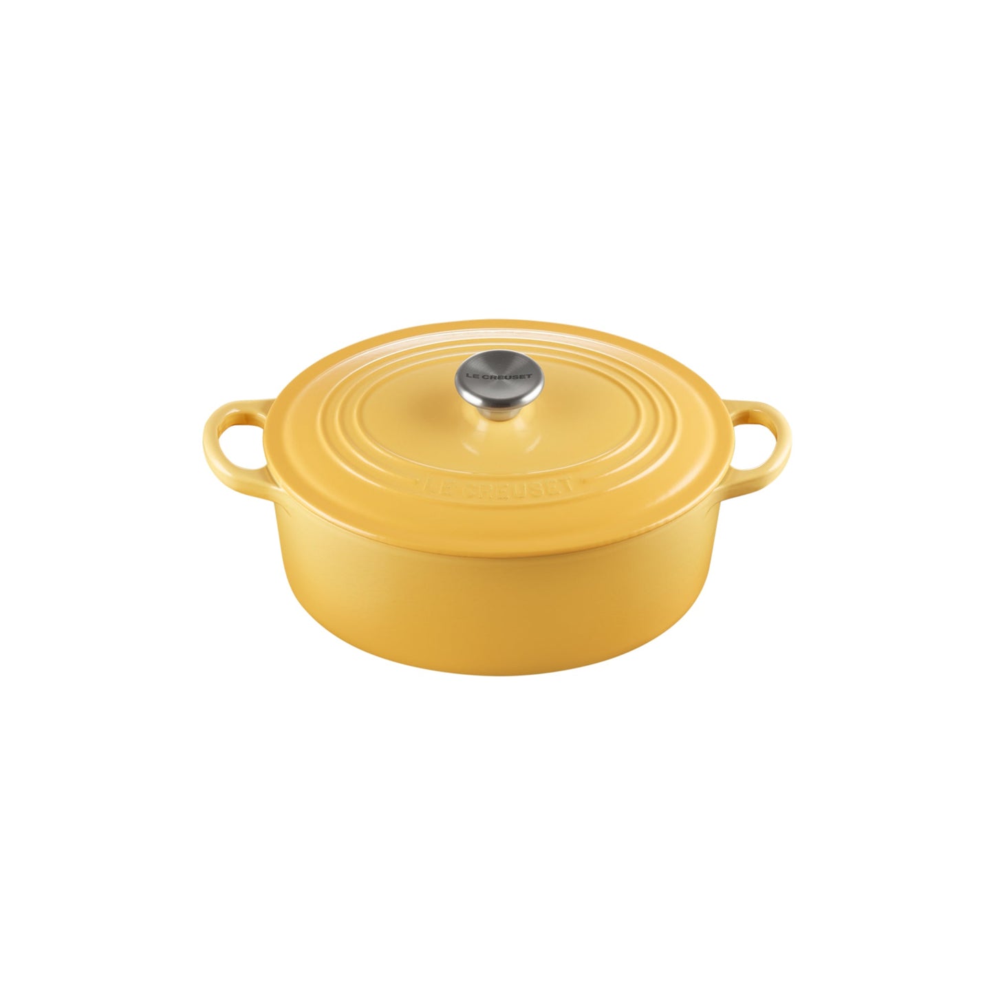 Oval Casserole/oven 25cm - Honey Ss Knob