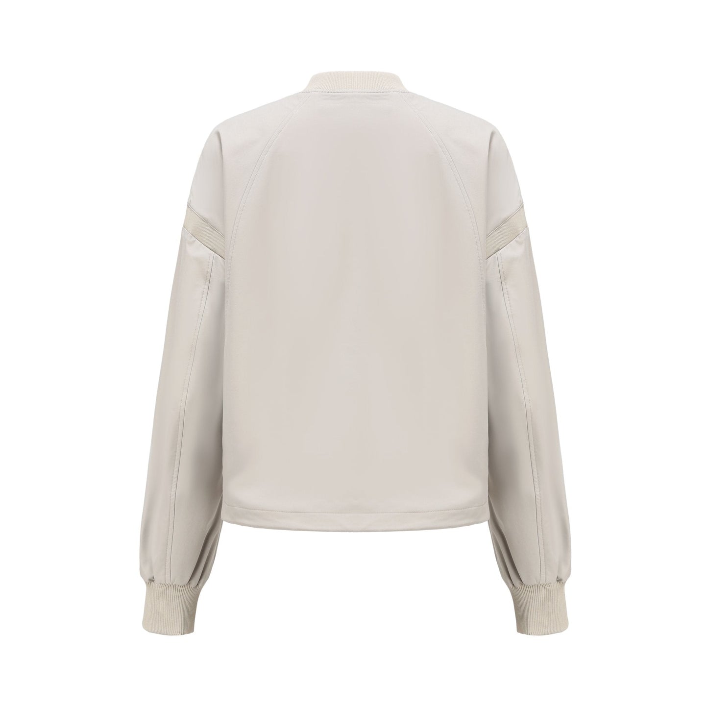 Women Solotex Bomber Jacket - Beige
