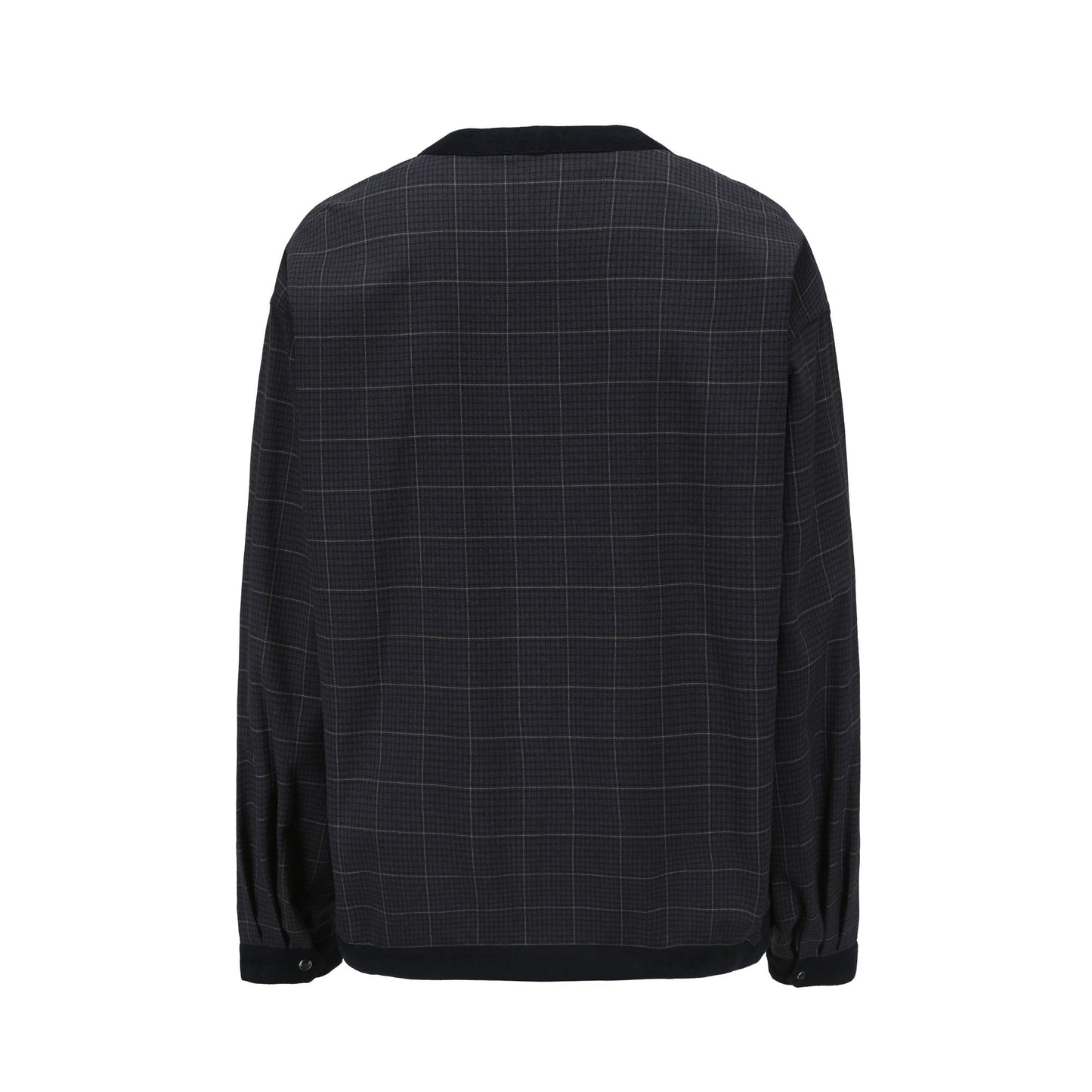 Men Pattern Embroidery Kimono - Navy