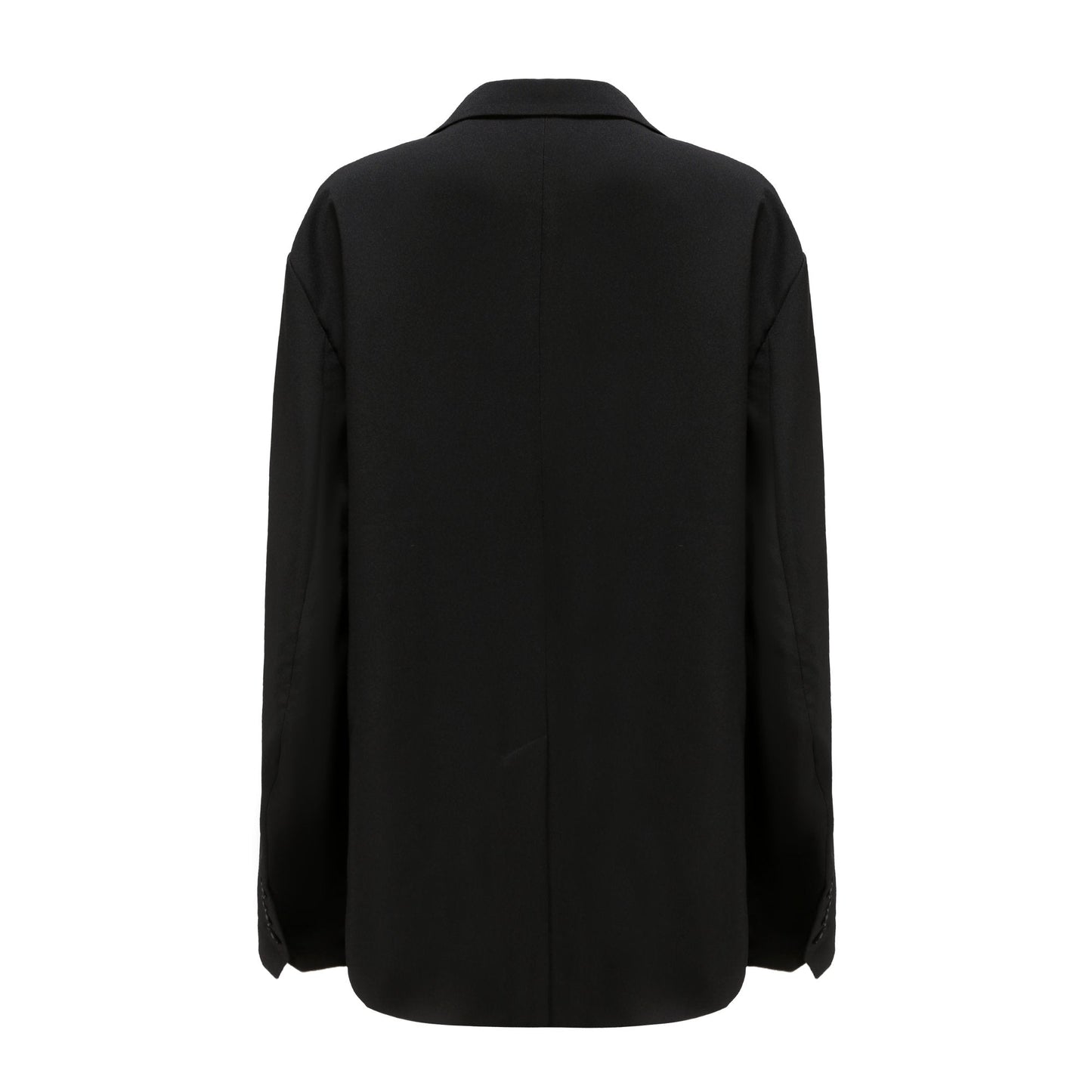 Women Extra Oversize Blazer - Black