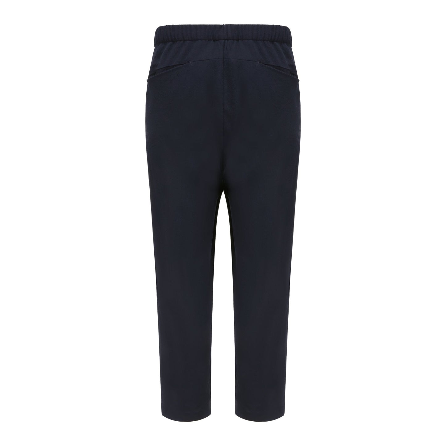 Men Drop Crotch Easy Pants - Navy
