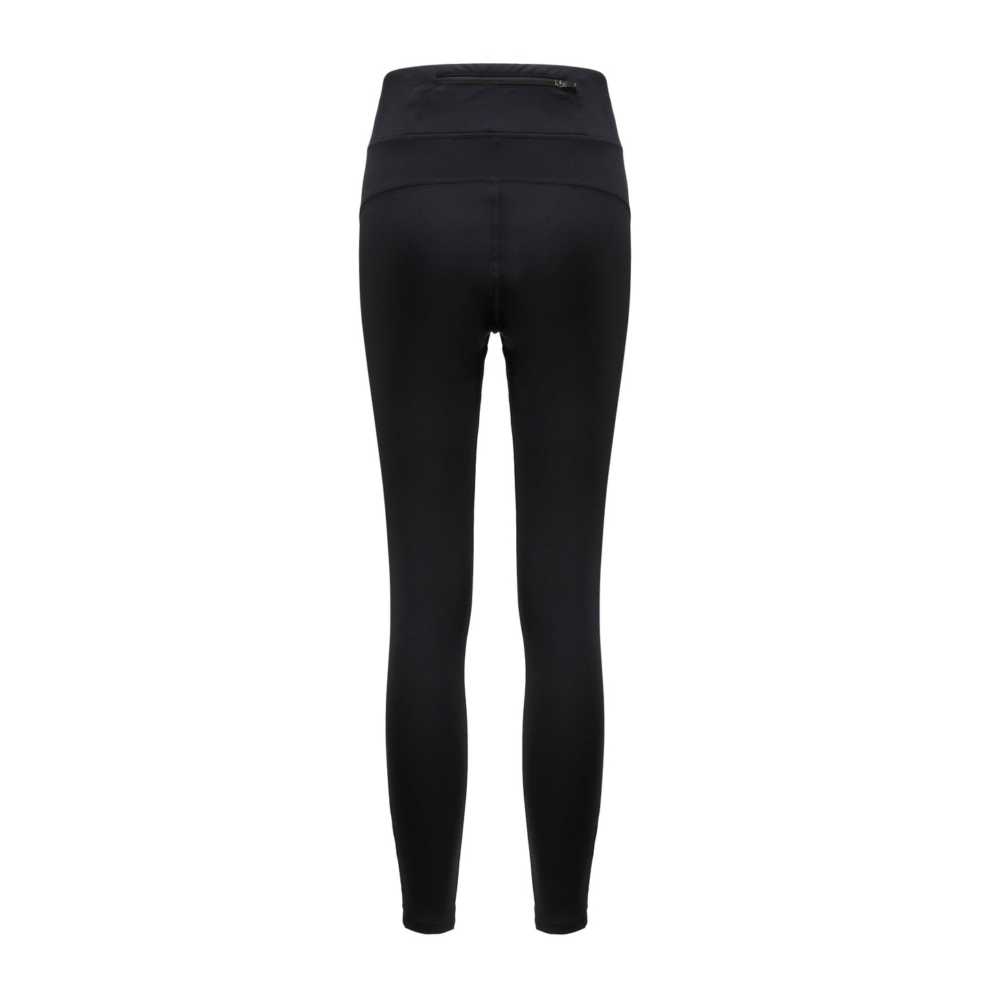 Women Cut Out Hem Leggings - Black