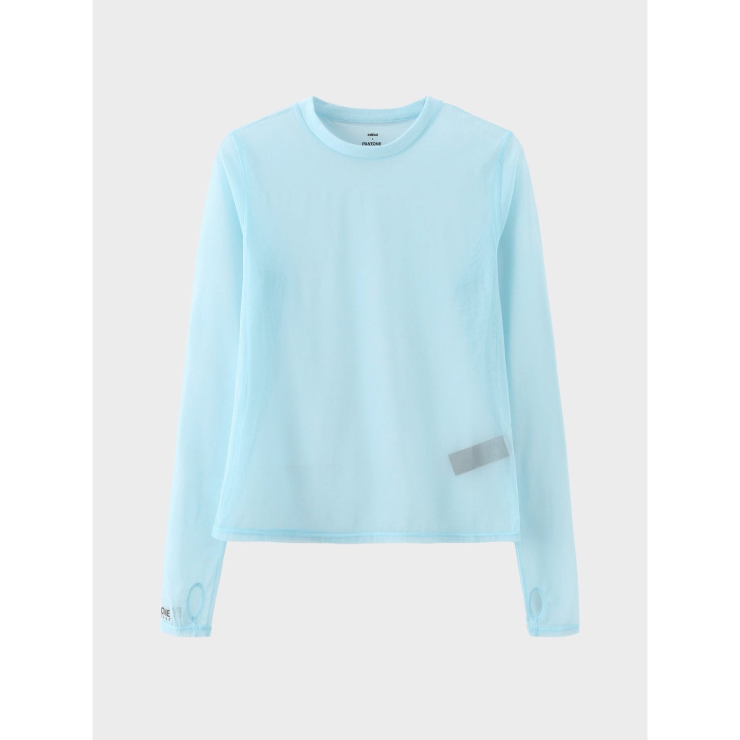 Women Pantone Collection : Colour Mesh Tee - Light Blue