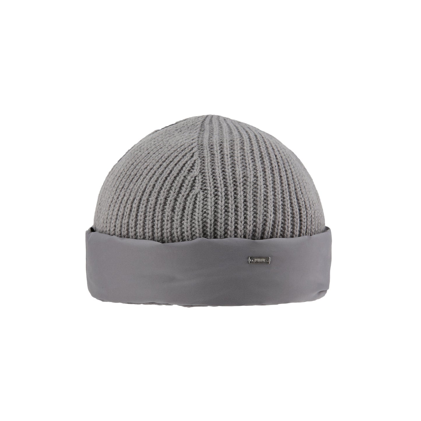 Women Reversible Padded Beanies - Light Grey