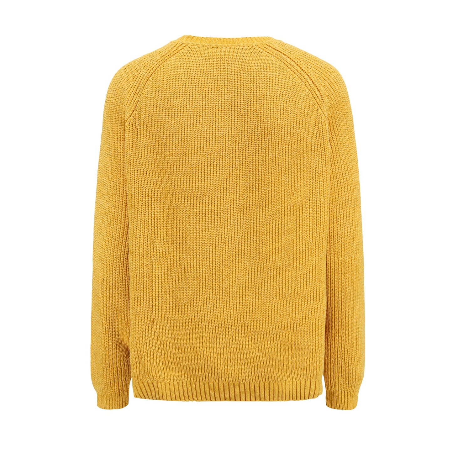 Men Velvet Pullover - Yellow