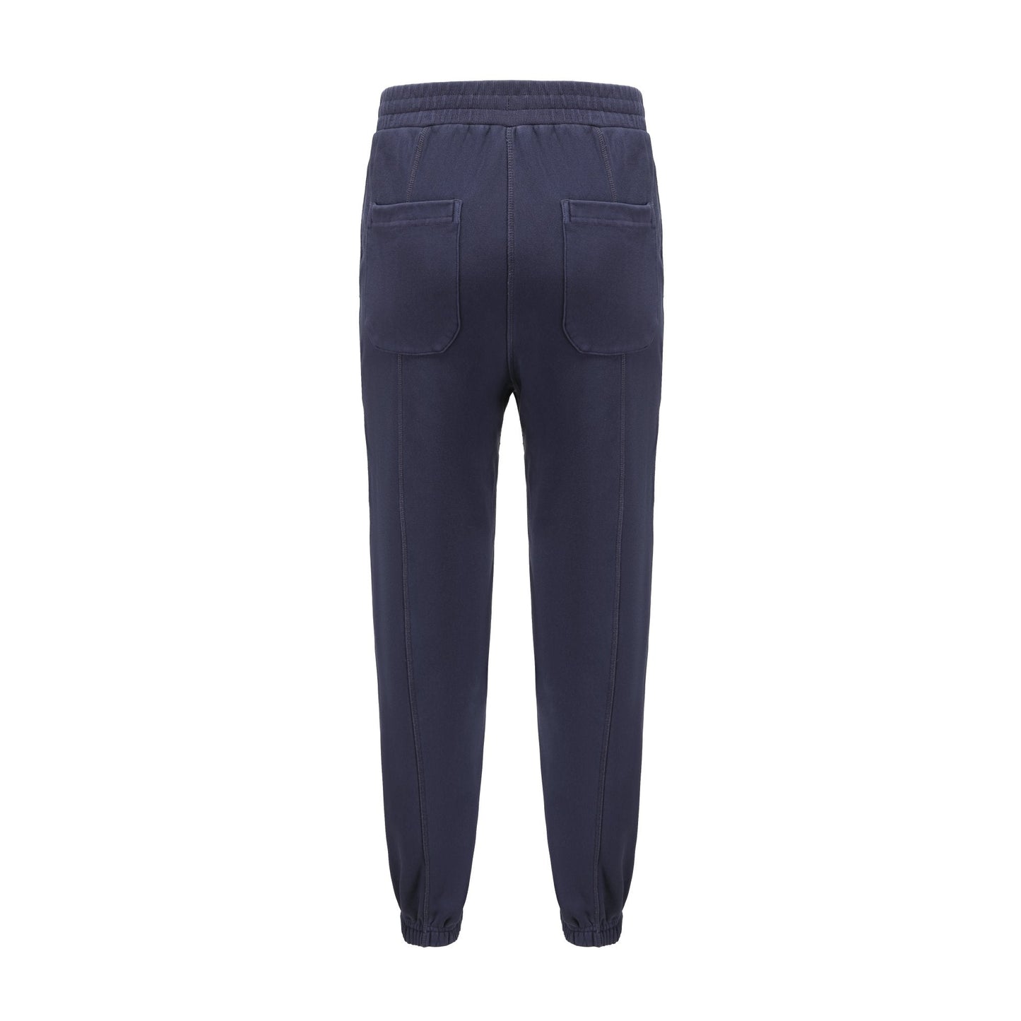 Men Washed Jogging Pants - Purple