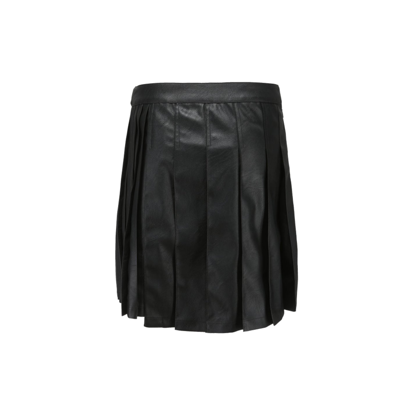 Women Pleated Skirt Shorts - Black