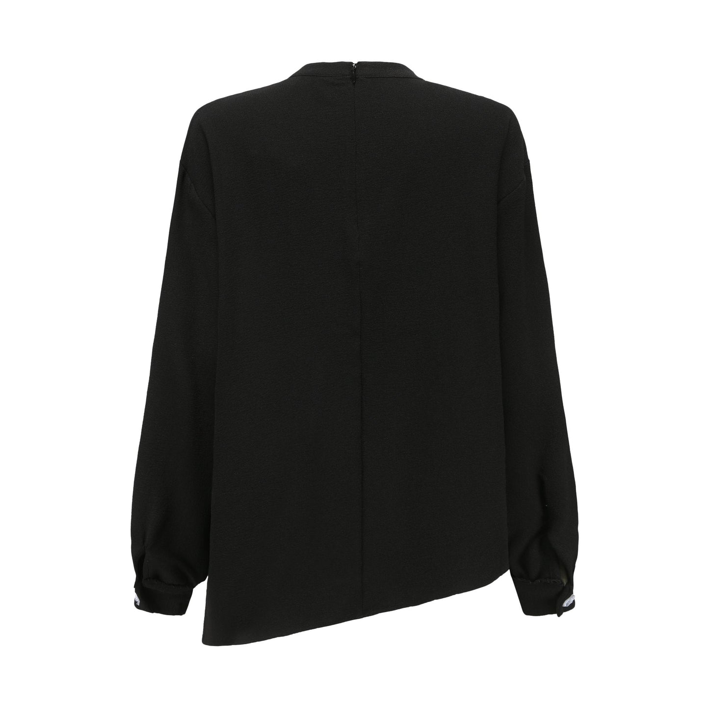 Women Lace patched Top - Black