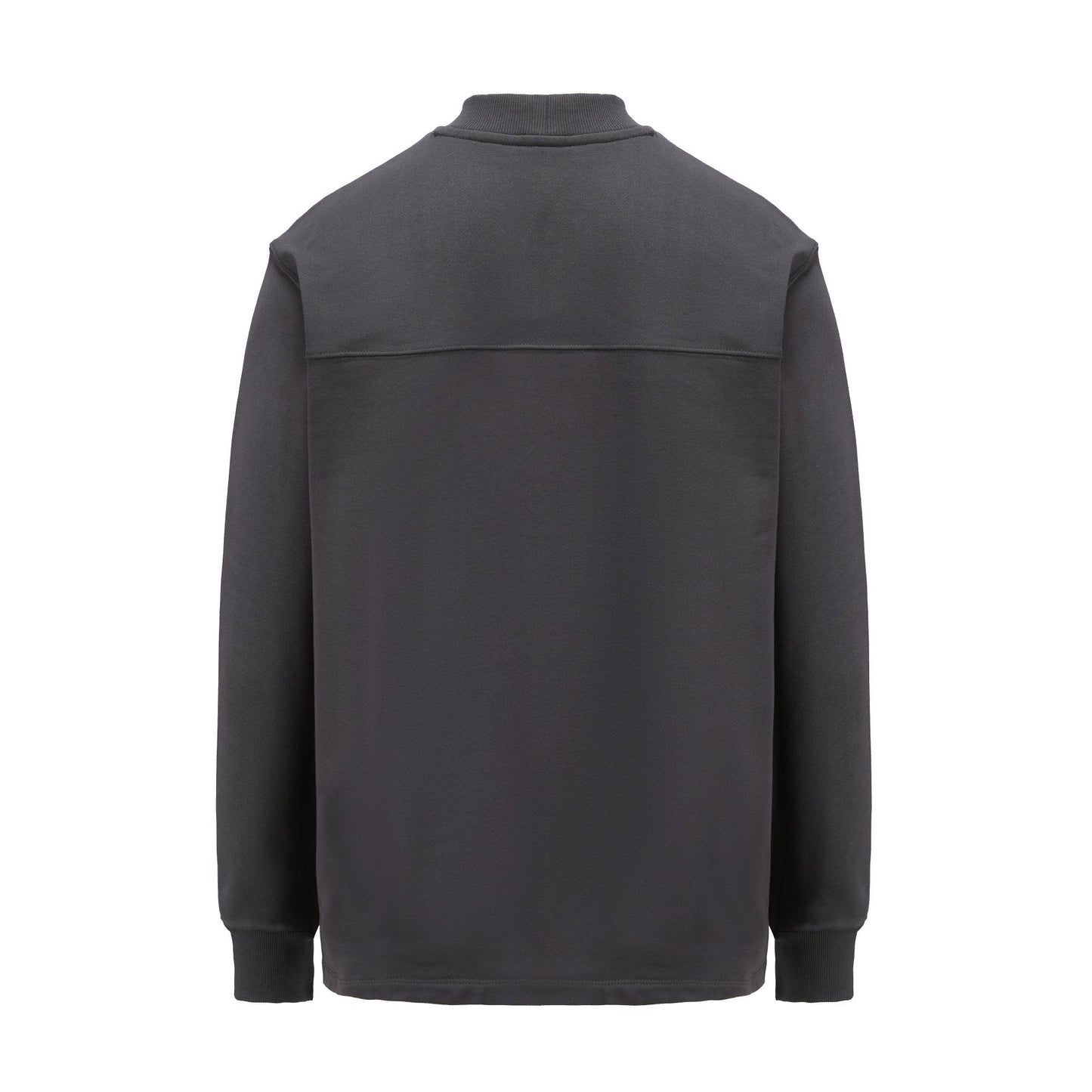 Men Crew Neck Top - Dark Grey