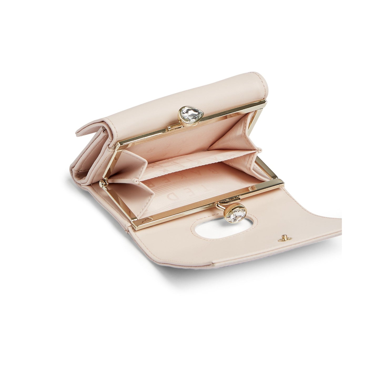 Women Alyesha-Teardrop Crystal Mini Bobble Purse - Light-Pink