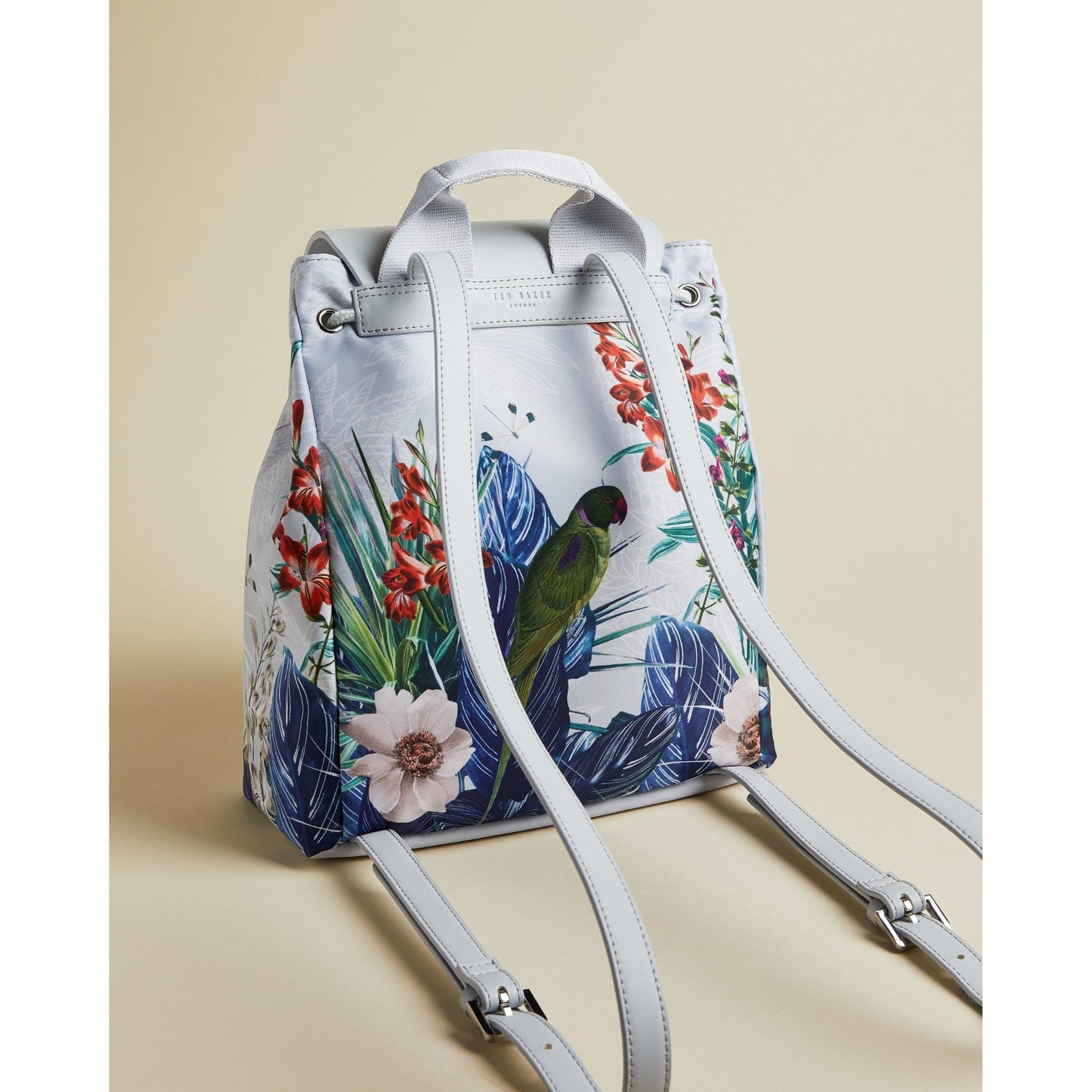 Women Passha-Jamboree Nylon Drawstring Backpack - Mid-Grey