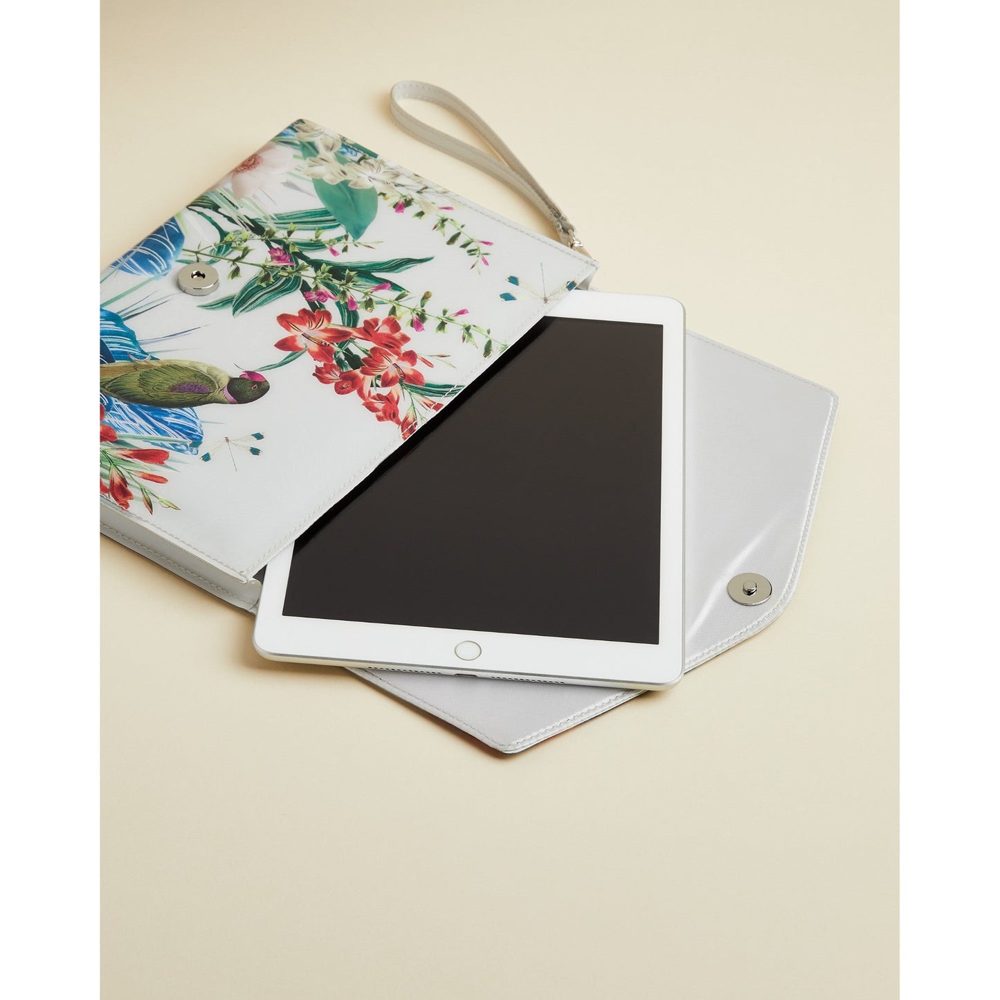 Women Casiddi-Jamboree Envelope Pouch - Mid-Grey