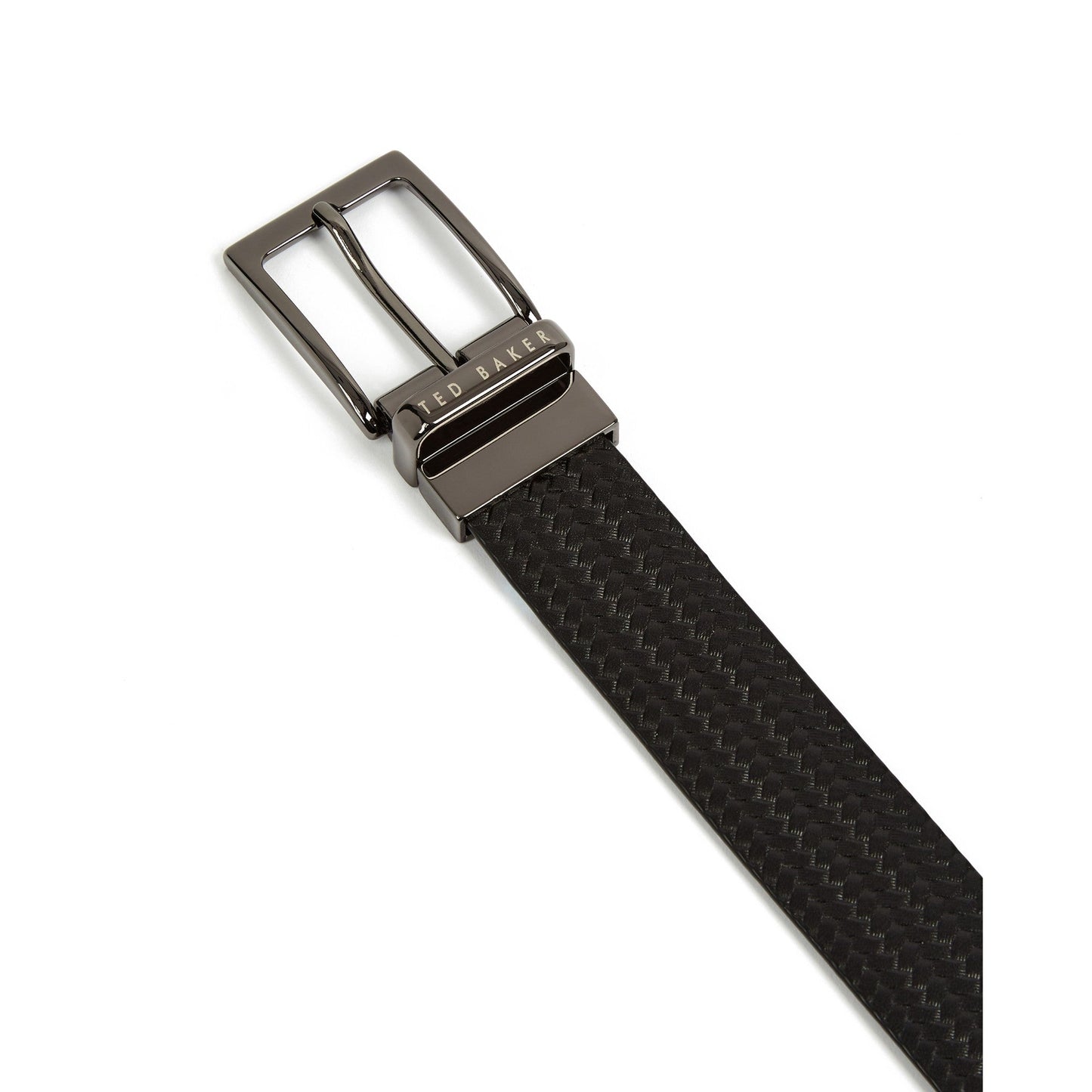 Men Peckam-Reversible Leather Belt - Black