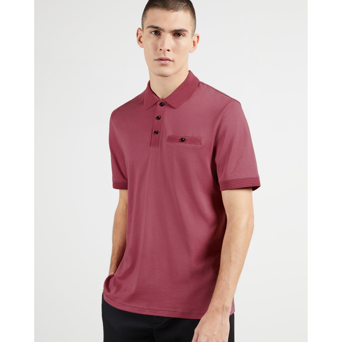 Men Pumpit-Ss Polo - Pink