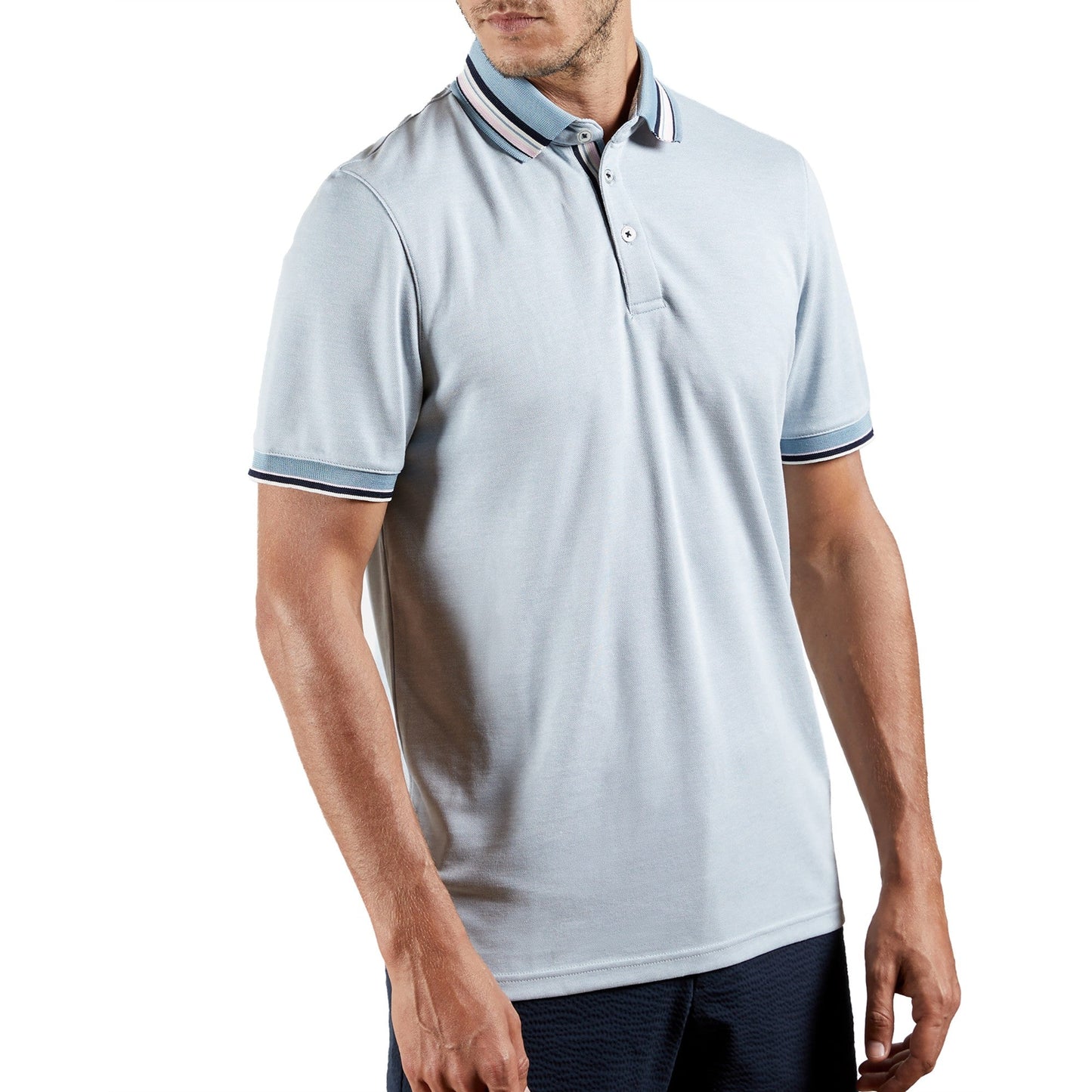 Men Shred-Ss Polo - Light-Blue
