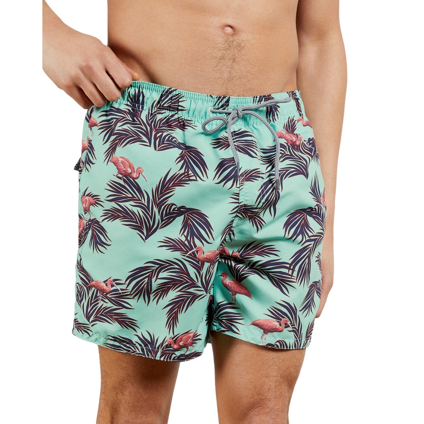 Men Bredrol-Printed Swimshort - Mint