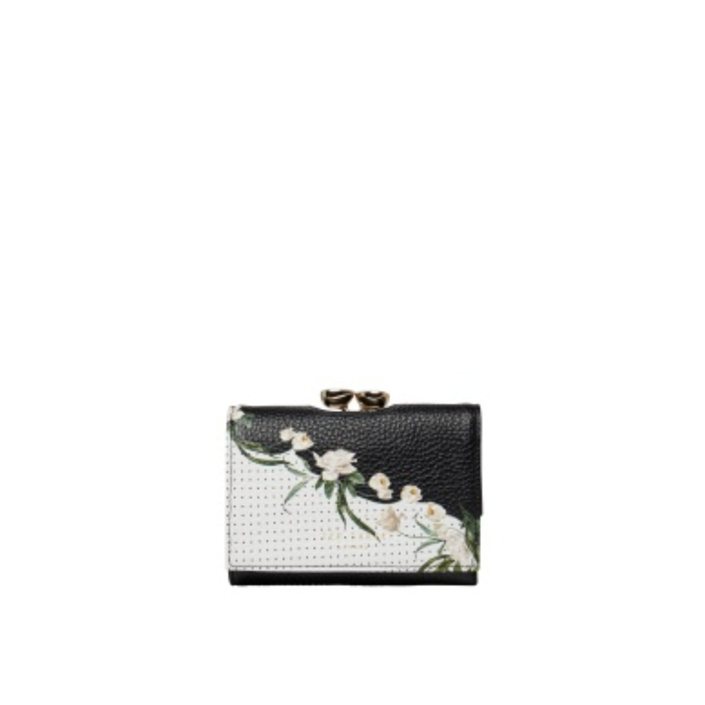 Women Wynona-Elderflower Teardrop Mini Bobble Purse - Black