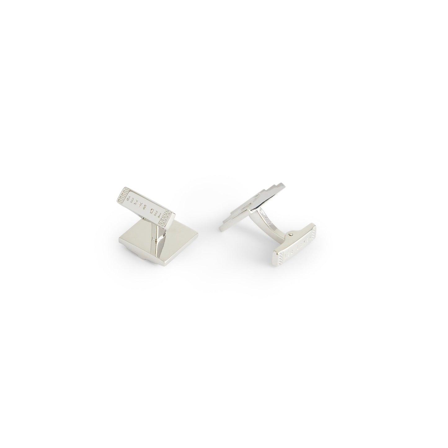 Men Pamel-Stepped Mother Of Pearl Cufflinks - Green