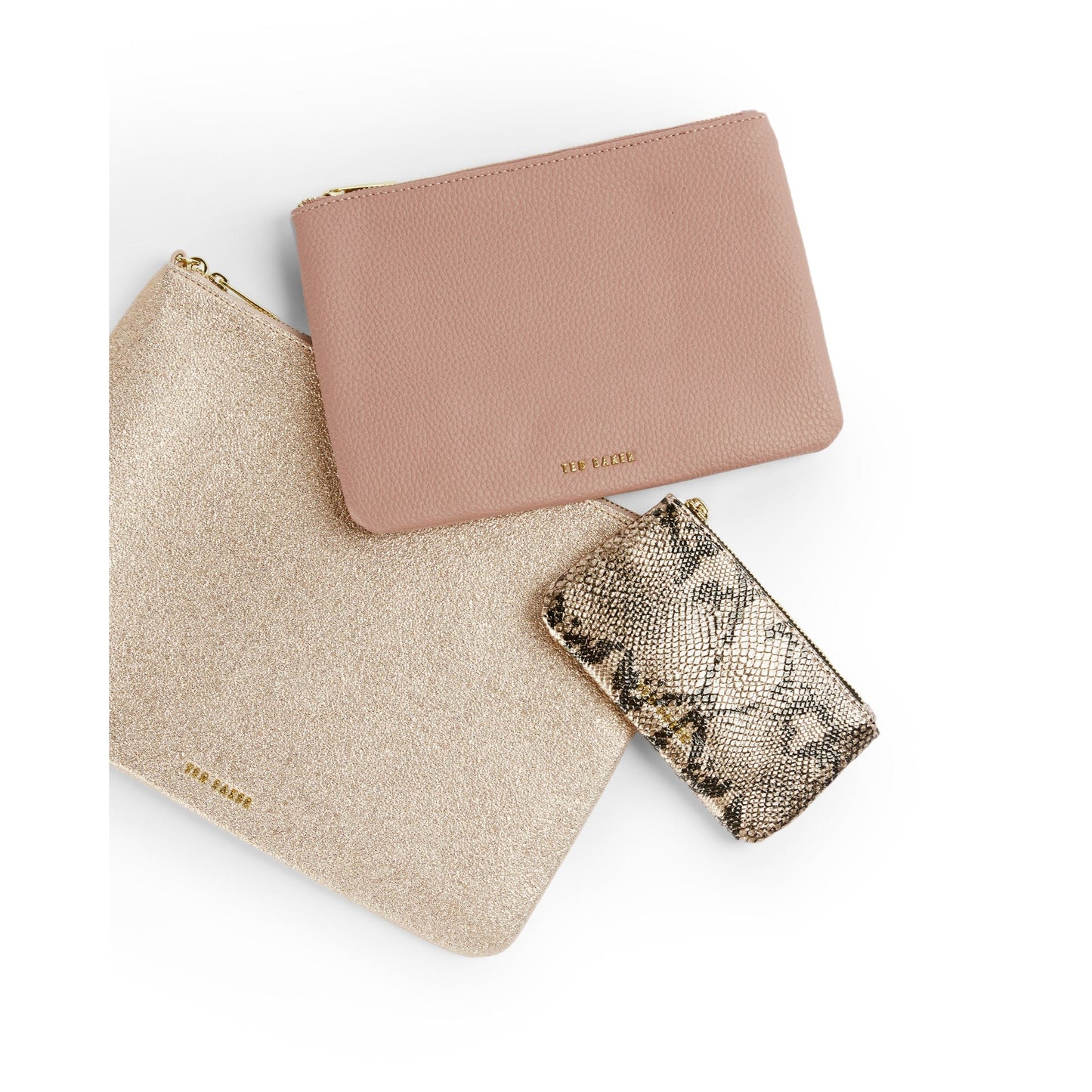 Women Brree-Double Pouch And Coin Purse Gift Set - Light-Pink