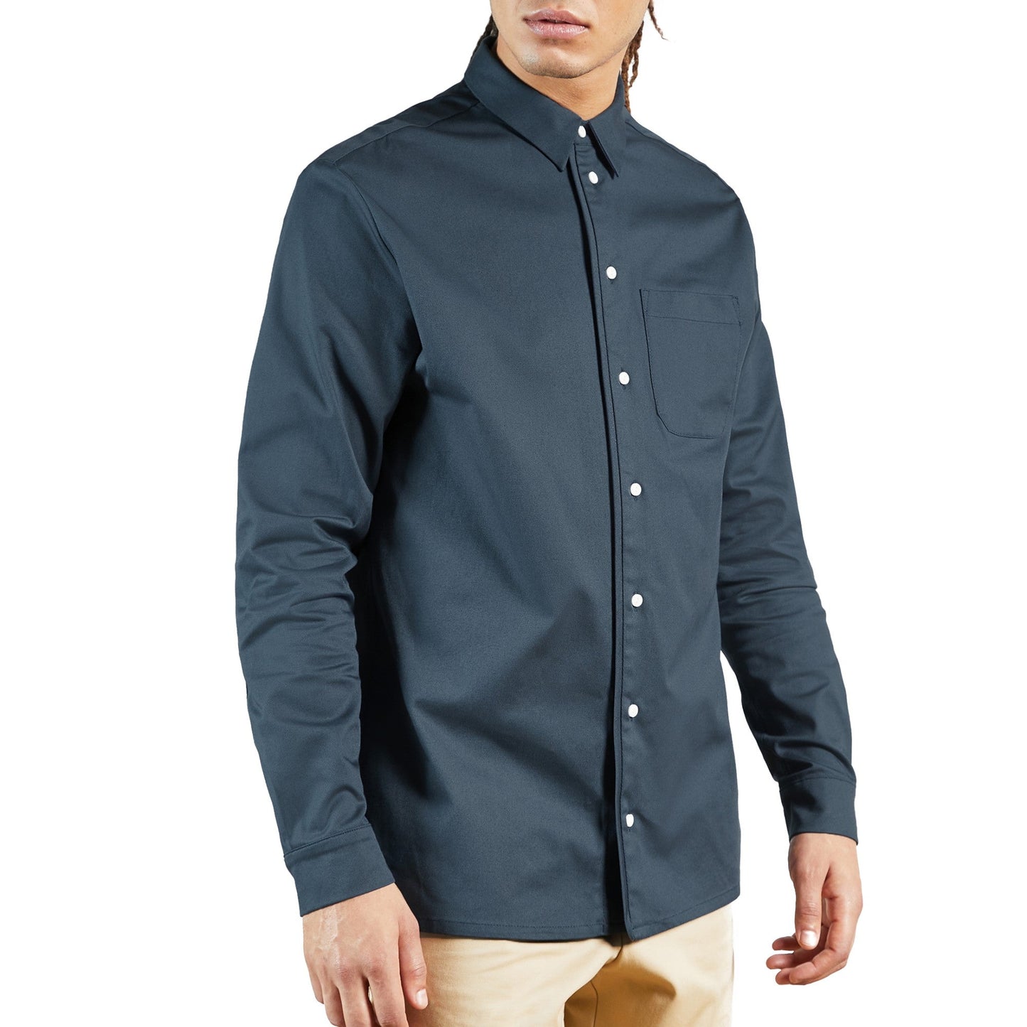 Men Tootng-Mib Ls Bound Shirt - Blue