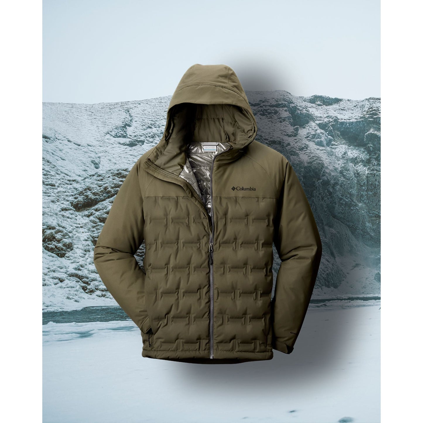 Men Grand Trek Down Jacket - Stone Green
