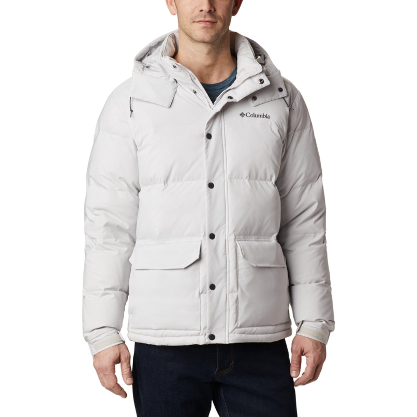 Men Rockfall Down Jacket - Nimbus Grey