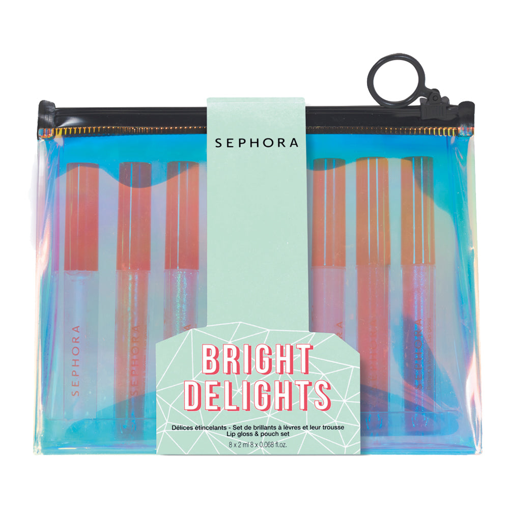 Sephora Bright Delights Lip&Pouch Set