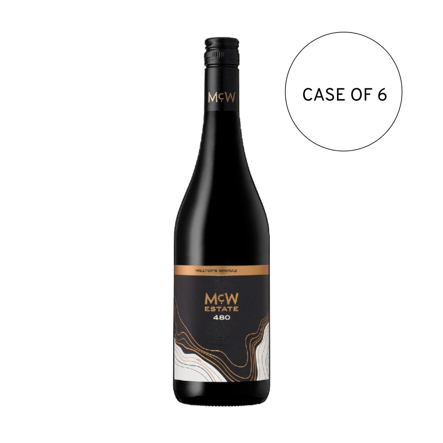 McWilliams 480 Hilltops Shiraz 2019 - (Case of 6 x 750ml)