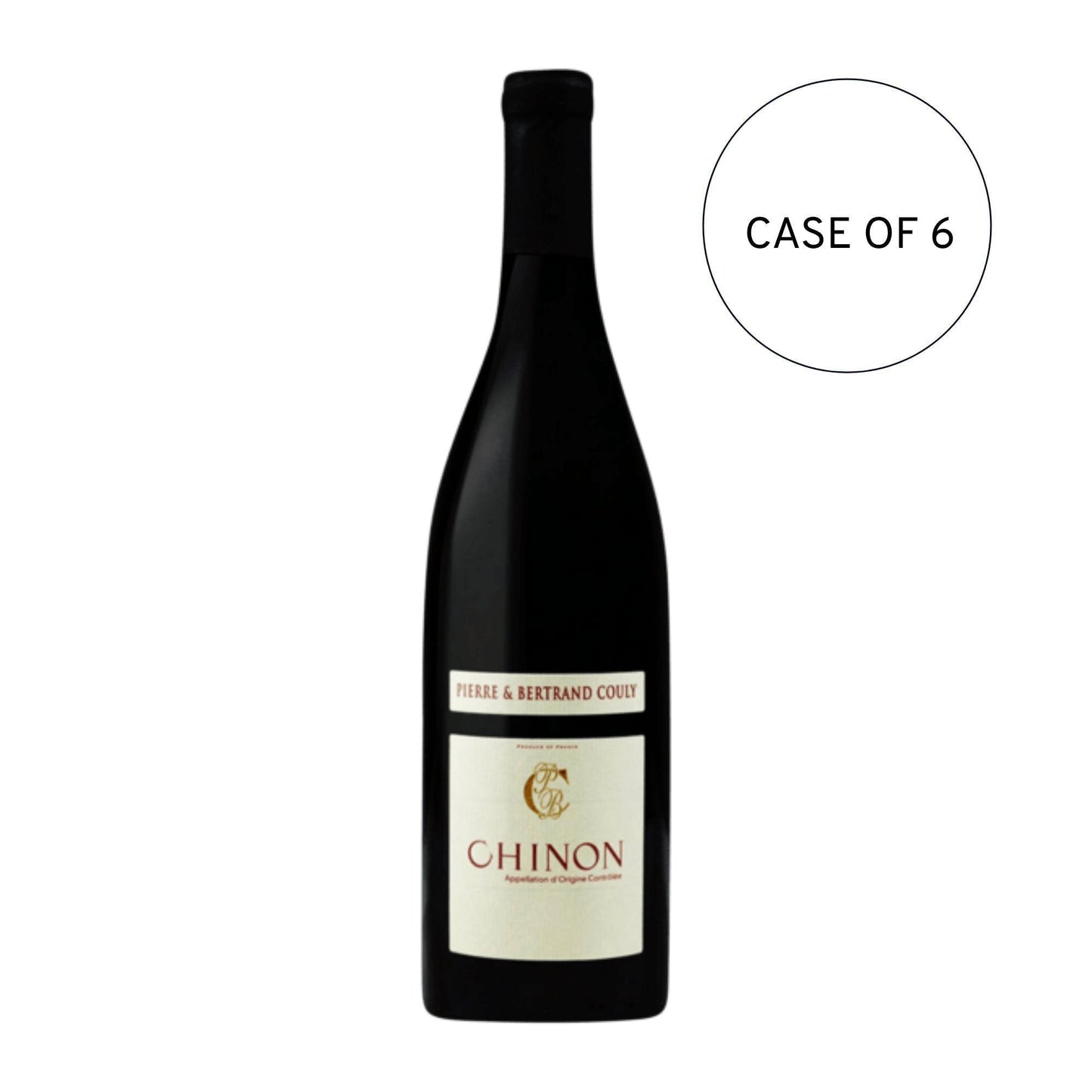 Pierre & Bertrand Couly Chinon Classique 2016 - (Case of 6 x 375ml)