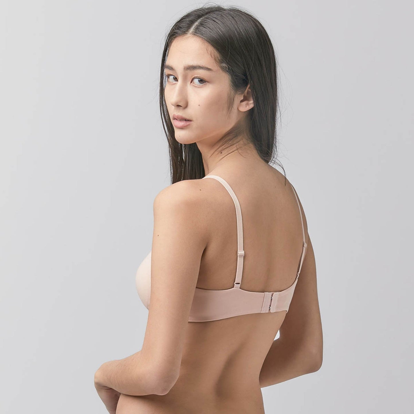Sustainable Herbafoam™ Removable-Pad Bralette - Pink Whip