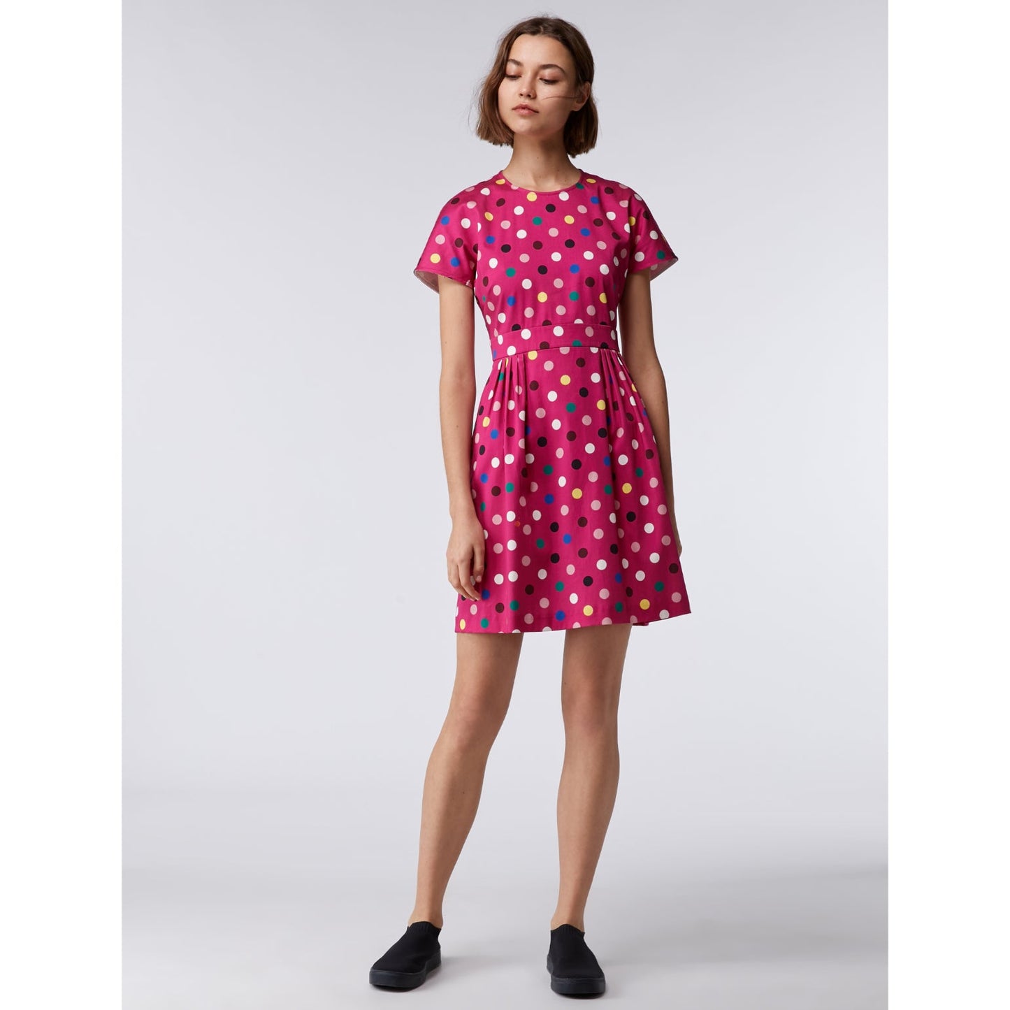 Panama Dress - Pink Pattern