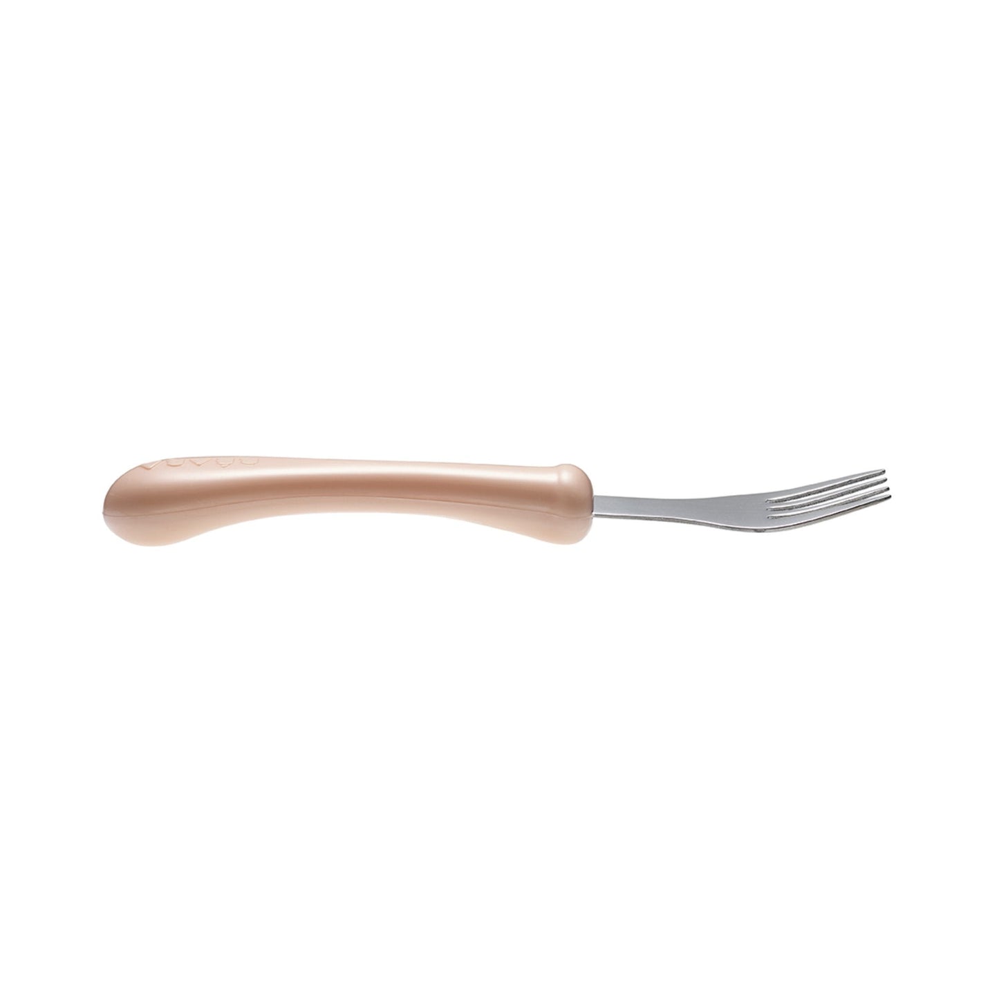 Stainless Steel Training Cutlery Knife / Fork / Spoon - Nude