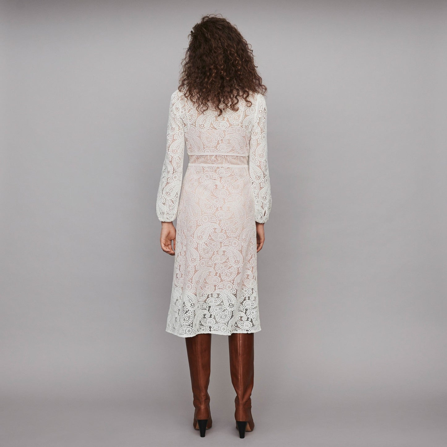 Rilie Dress - Ecru