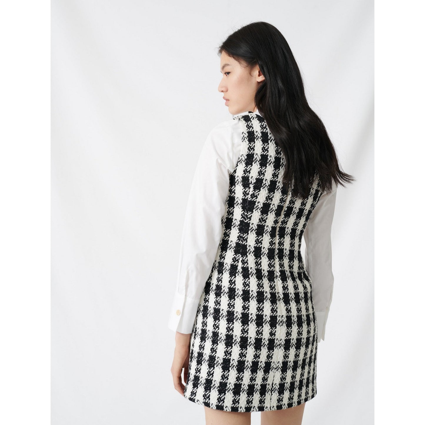 Rocky Dress - Black / White