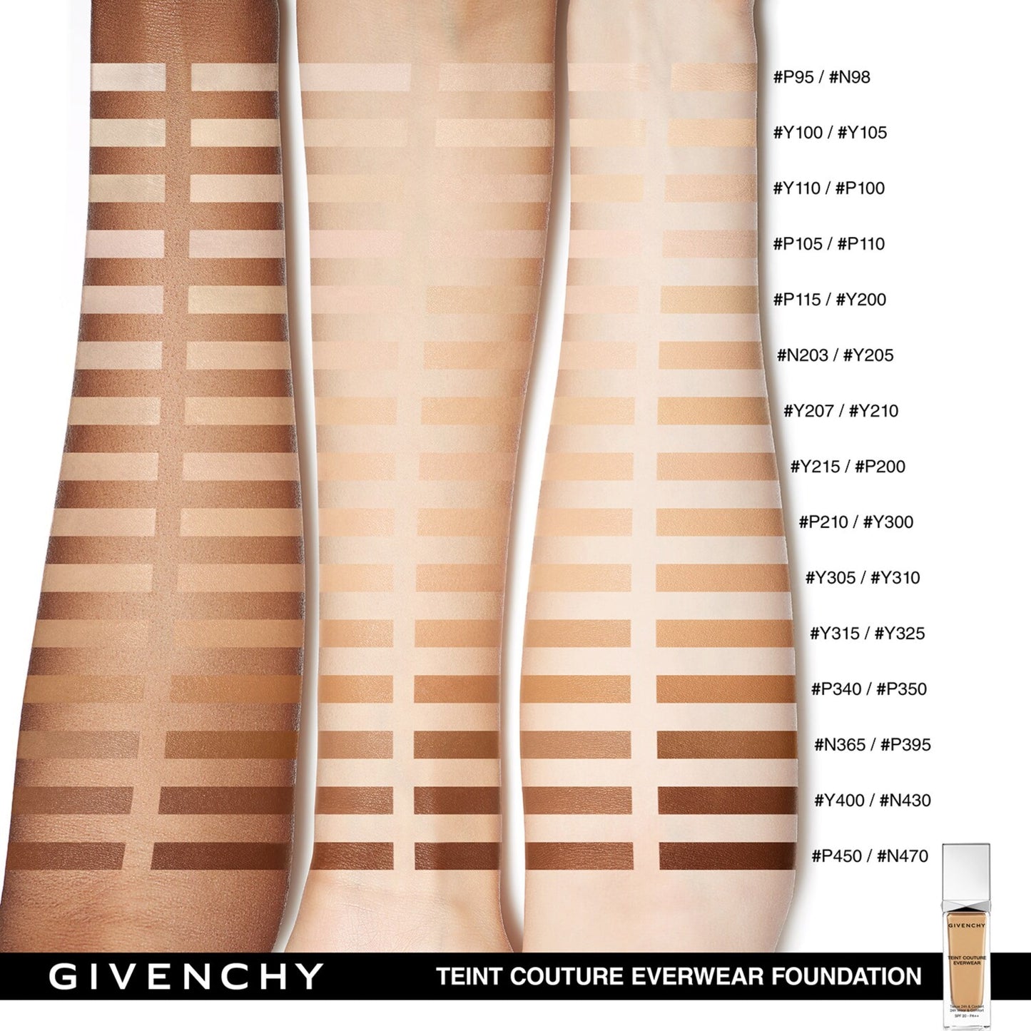 Teint Couture Everwear Foundation Y110 - 30ml