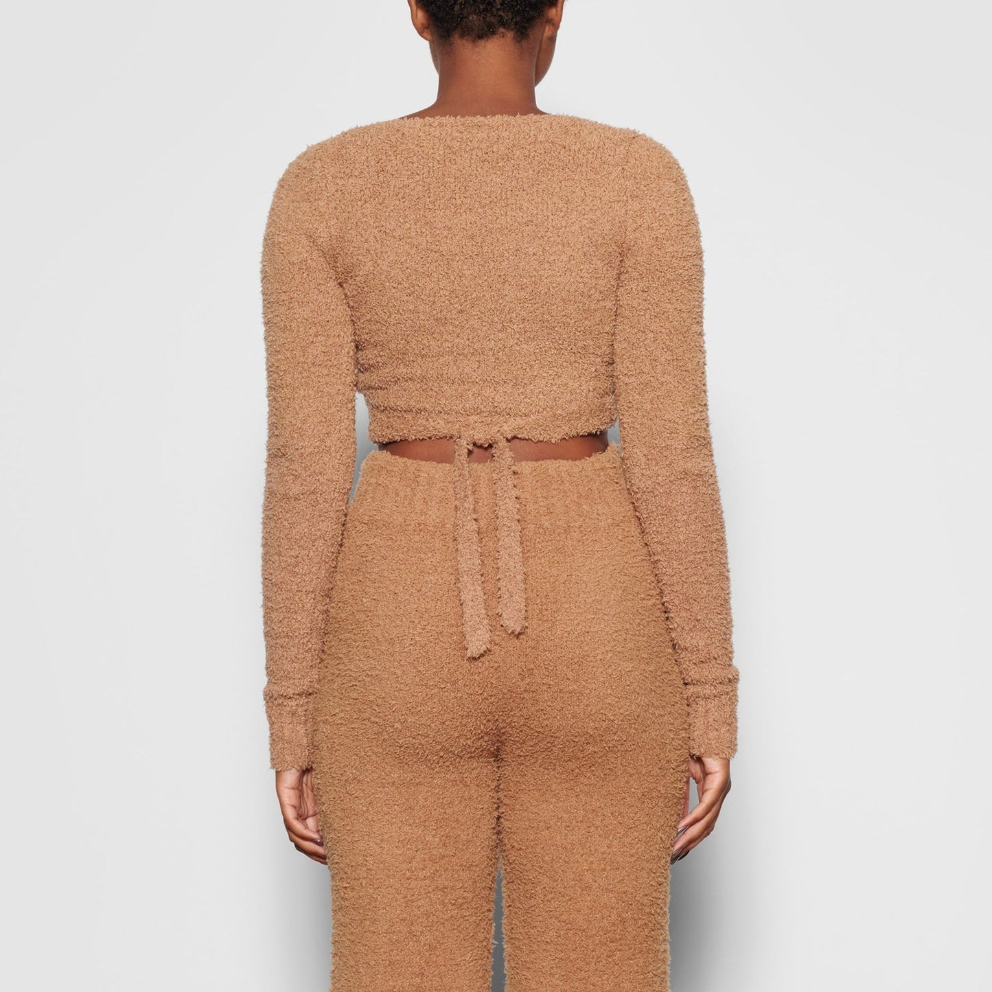 Cozy Knit Wrap Top