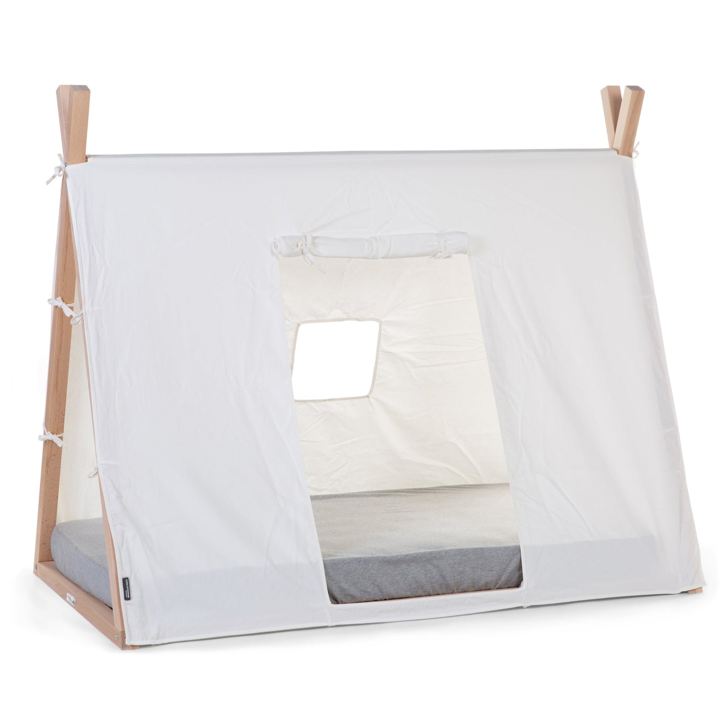 Cover for Kids Tipi Cot bed Frame 148 x 80 x 105 cm - WHITE