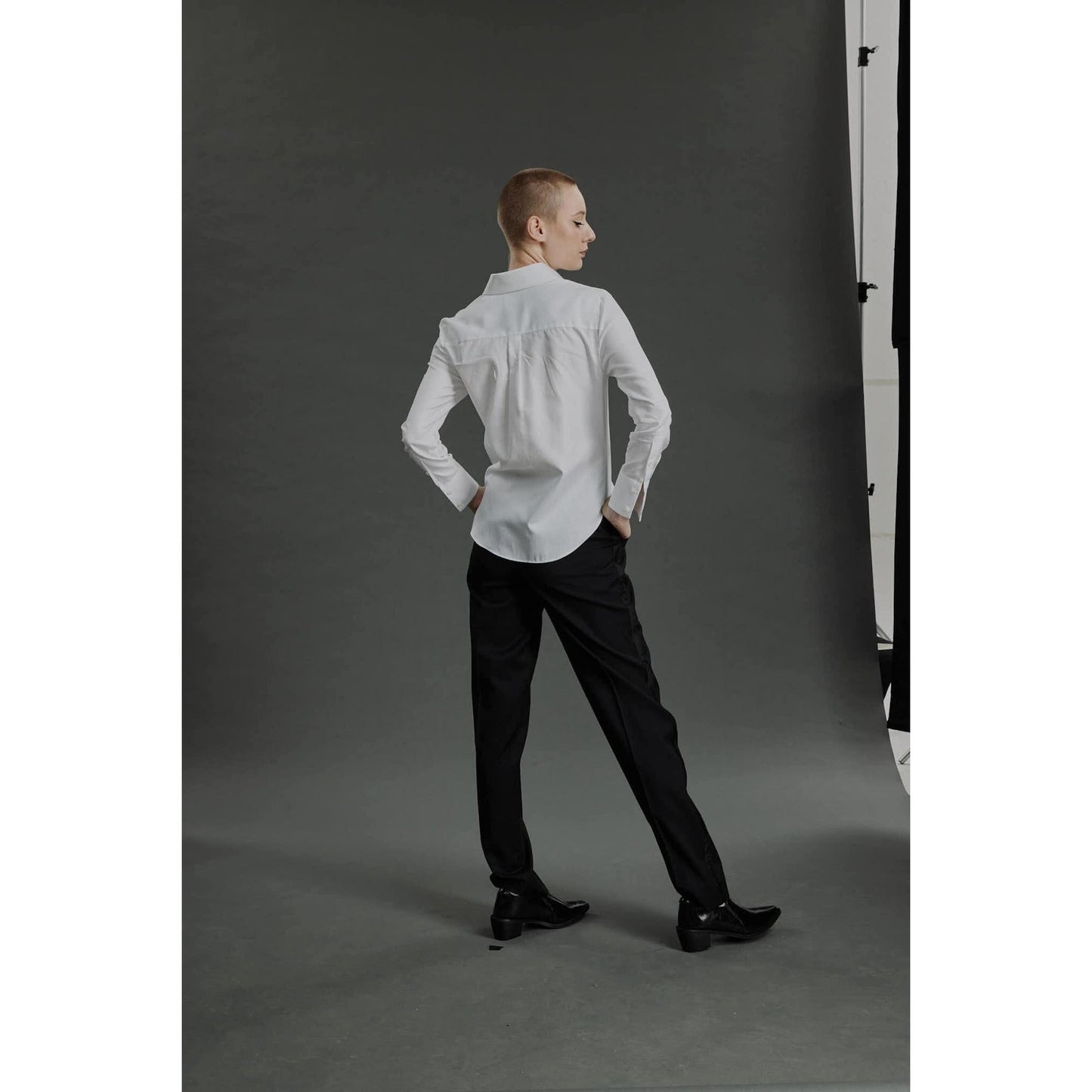 Women Faro Shirt - Dress Shirt in White