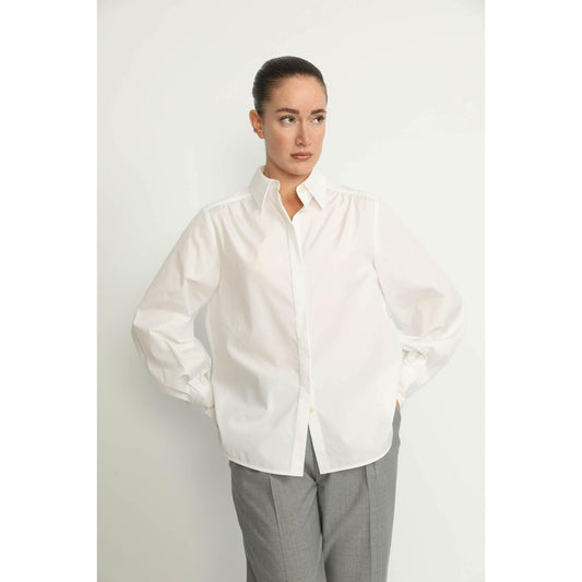 Women Caslano Blouse - Caslano Blouse in White