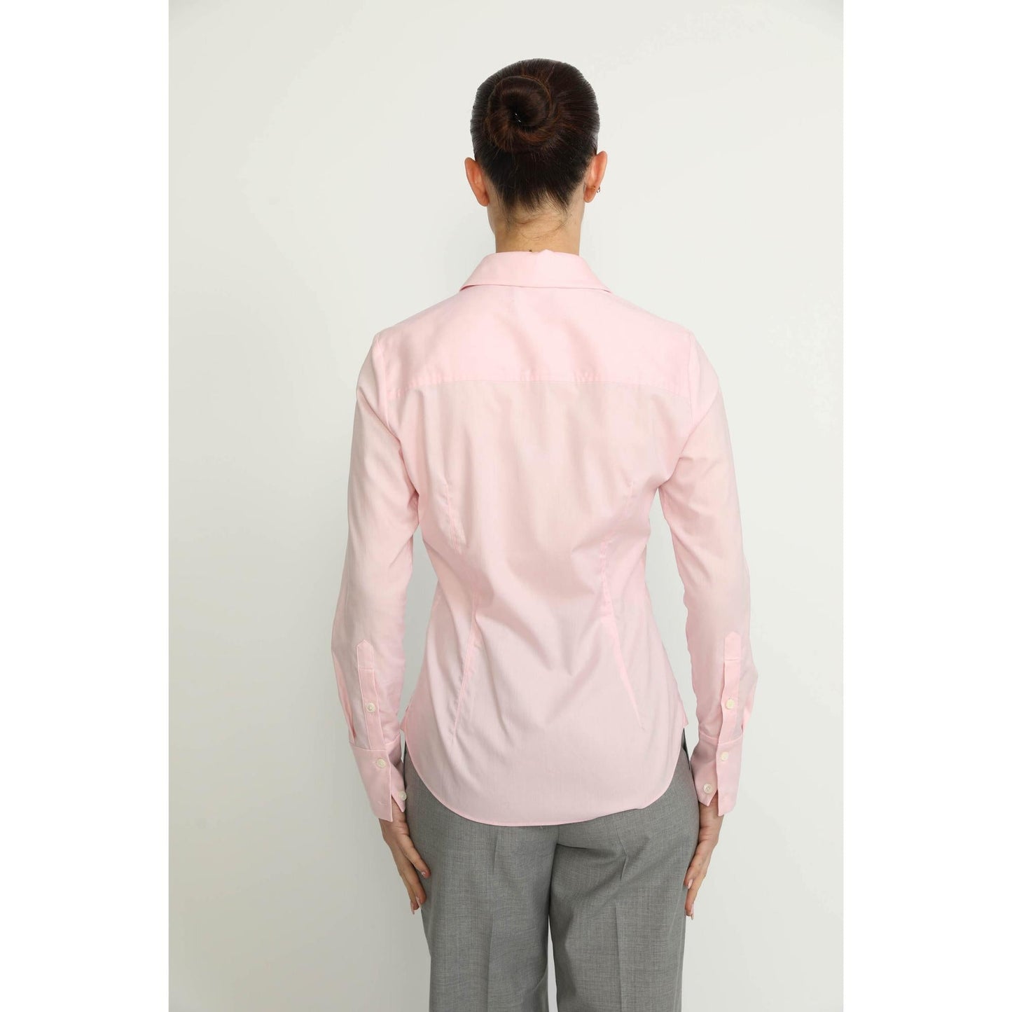 Women Mirandela Shirt - Mirandela Classic Fitted Pink Shirt