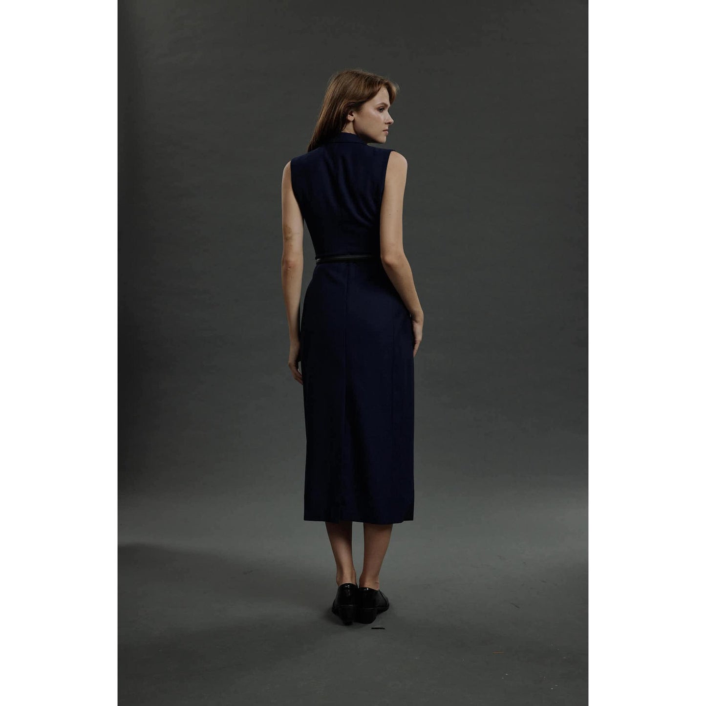 Women Caldas Da Rainha Dress - Double Breasted Maxi Dress