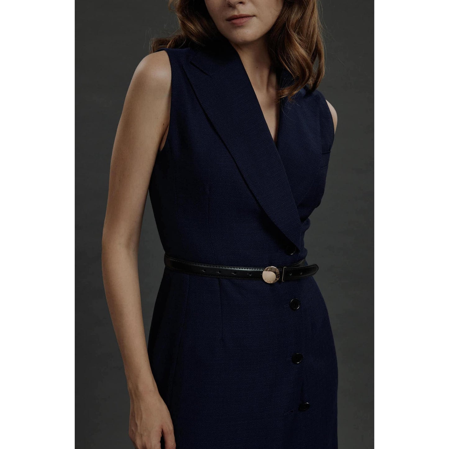 Women Caldas Da Rainha Dress - Double Breasted Maxi Dress