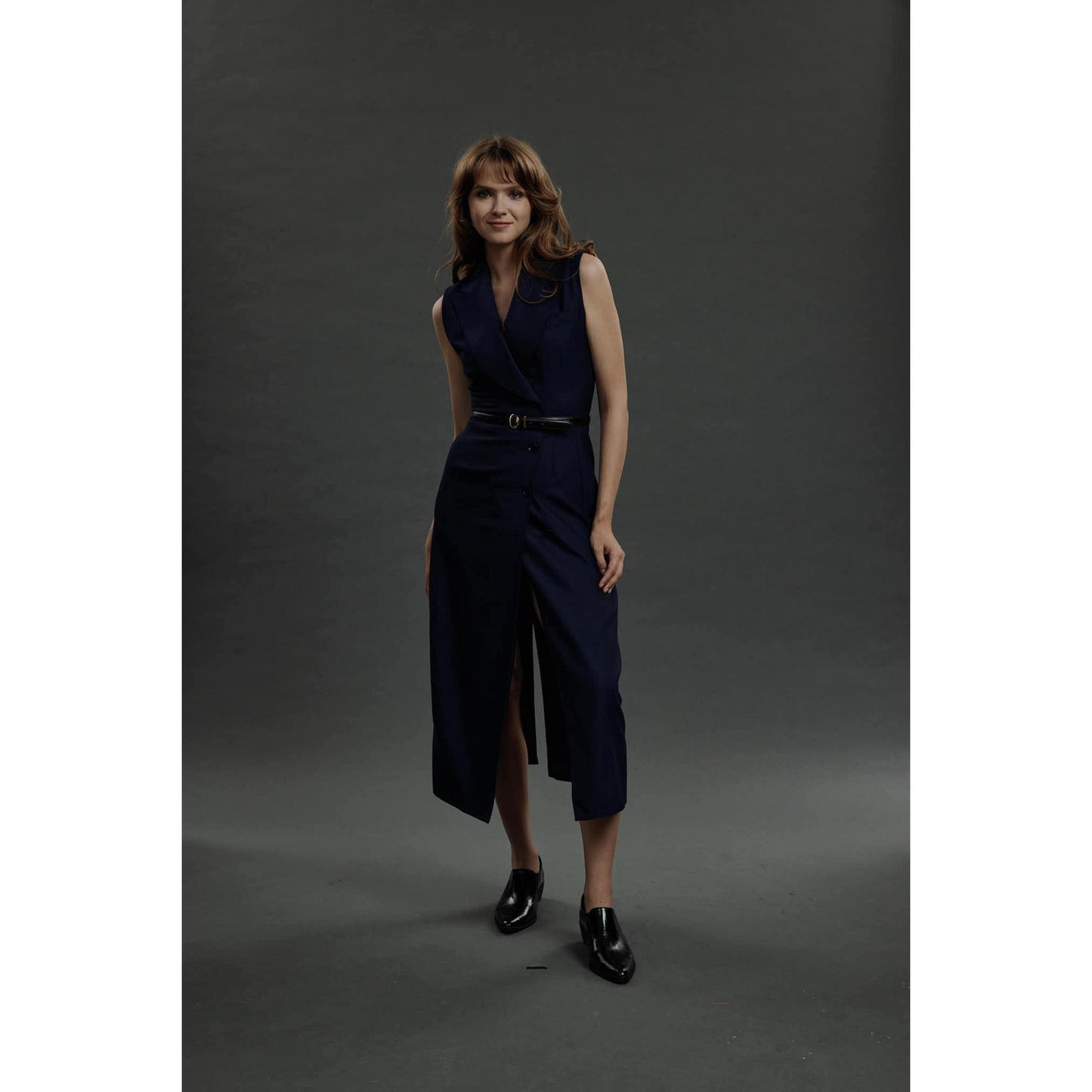 Women Caldas Da Rainha Dress - Double Breasted Maxi Dress