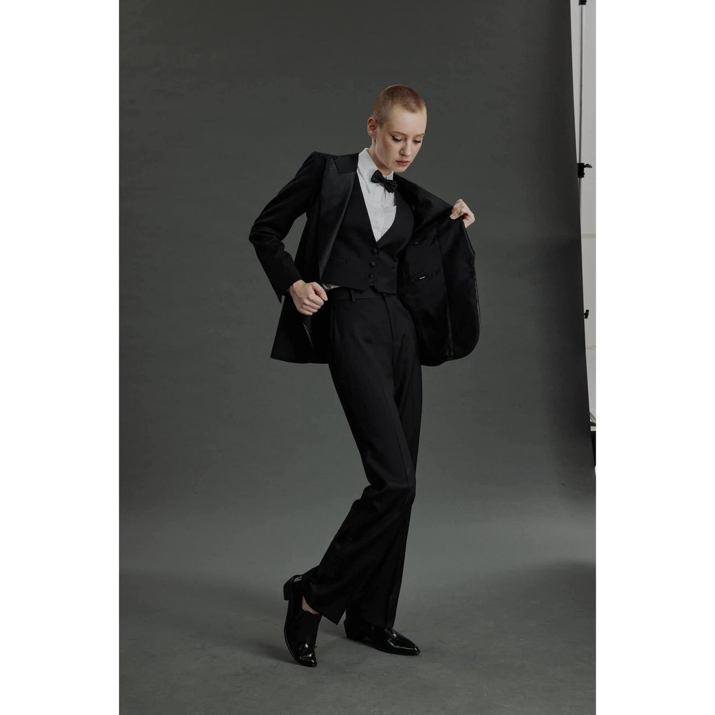 Women Amora - Limited Edition Jacket - Classic Jacket in Black Wool