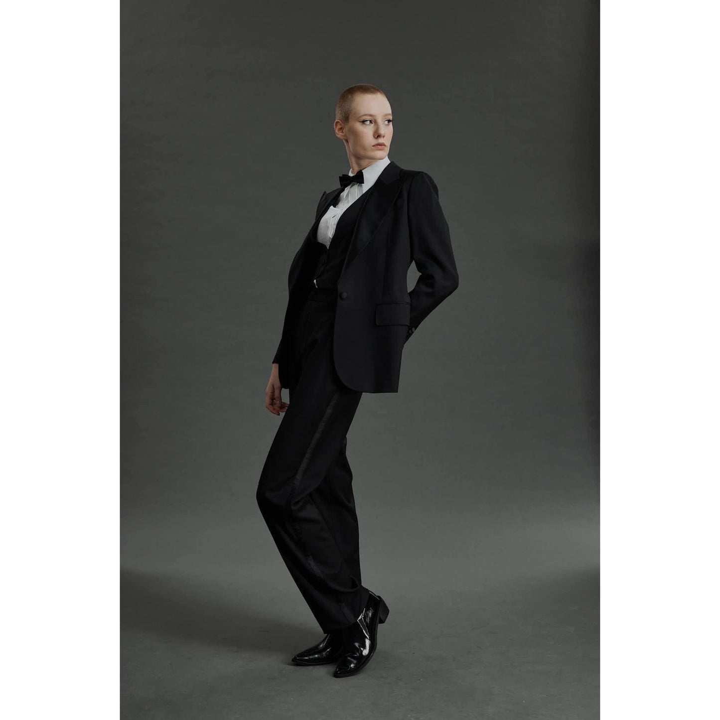 Women Amora - Limited Edition Jacket - Classic Jacket in Black Wool